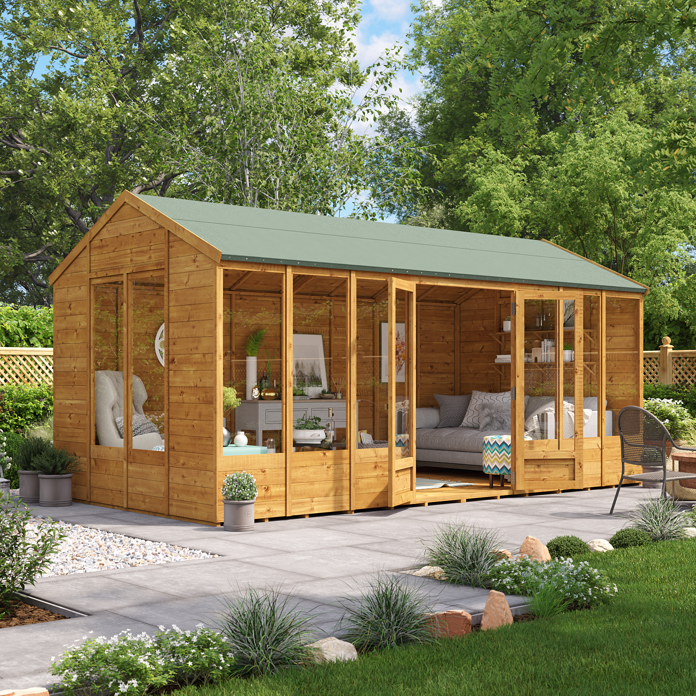 Click to view product details and reviews for 12x10 Petra Tongue And Groove Reverse Apex Summerhouse Billyoh.